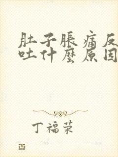 肚子胀痛反胃想吐什么原因