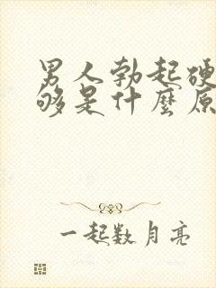 男人勃起硬度不够是什么原因造成的