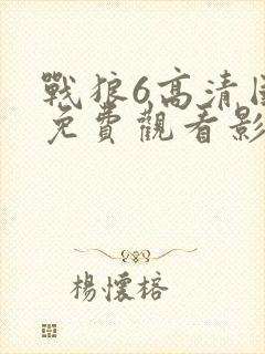 战狼6高清国语免费观看影视电影