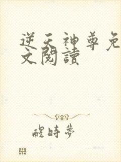 逆天神尊免费全文阅读