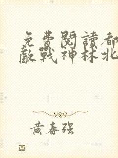 免费阅读都市无敌战神林北封面