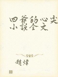 四爷的心尖宠妃小说全文