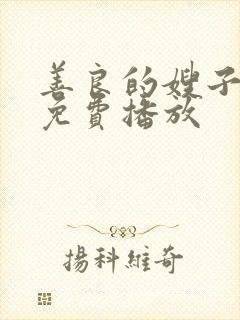 善良的嫂子在线免费播放封面