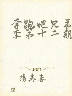 奔跑吧兄弟第四季第十二期免费观看