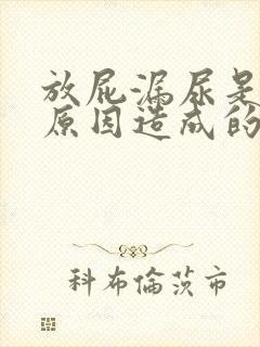 放屁漏尿是什么原因造成的