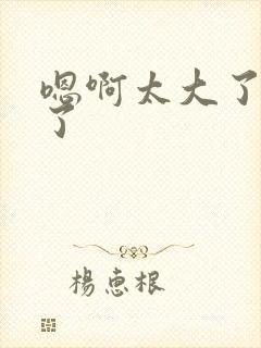 嗯啊太大了不要了