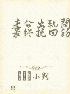 老公出轨闹离婚最终挽回的有吗