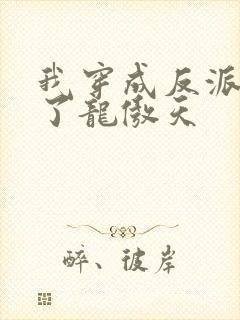 我穿成反派后攻了龙傲天
