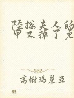 陆总夫人的小马甲又掉了免费阅读