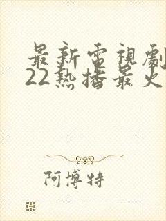 最新电视剧2022热播最火剧在线观看封面