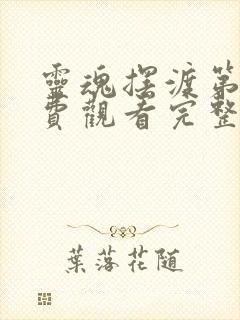 灵魂摆渡第四免费观看完整版