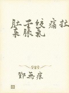 肚子绞痛拉不出来胀气封面