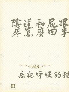 阴道和屁眼中间疼怎么回事