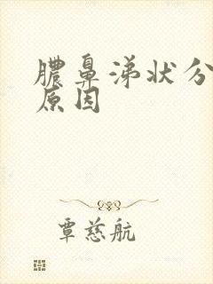 脓鼻涕状分泌物原因