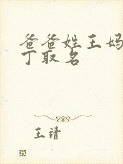 爸爸姓王妈妈姓丁取名