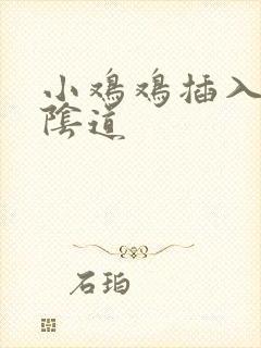 小鸡鸡插入女生阴道