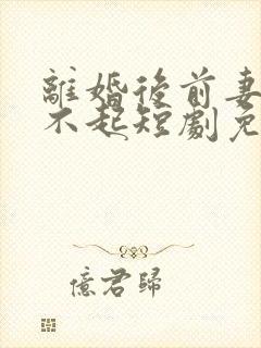 离婚后前妻高攀不起短剧免费