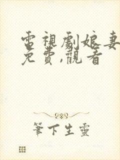 电视剧娘妻全集免费,观看