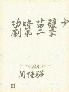 功略苗疆少主短剧第二季封面