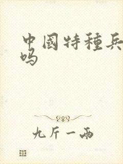 中国特种兵厉害吗