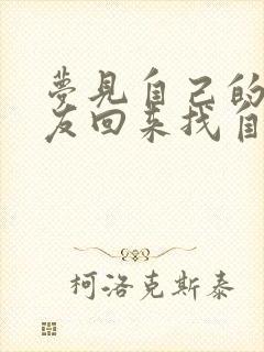 梦见自己的前男友回来找自己和好