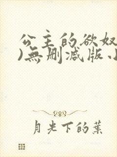 公主的欲奴(h)无删减版小说