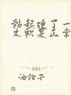 勃起硬了一会儿又软是正常吗封面