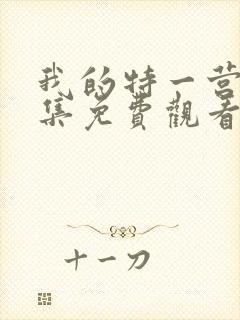 我的特一营40集免费观看