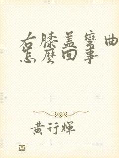 右膝盖弯曲疼是怎么回事