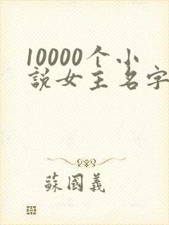 10000个小说女主名字