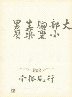 男生胸部大吃什么药变小封面