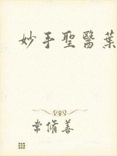 妙手圣医叶皓轩