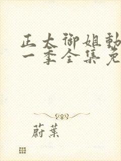 正太御姐动漫第一季全集免费观看视封面