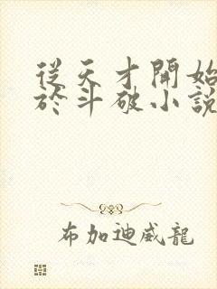 从天才开始无敌于斗破小说阅读