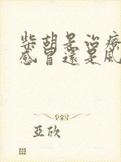 柴胡是治疗风寒感冒还是风热感冒