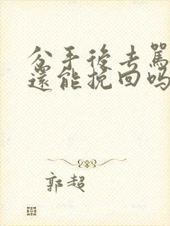 分手后去骂对方还能挽回吗