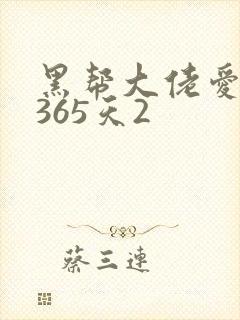 黑帮大佬爱上我365天2封面