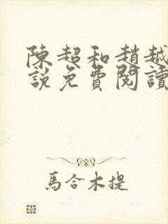 陈超和赵越悦小说免费阅读