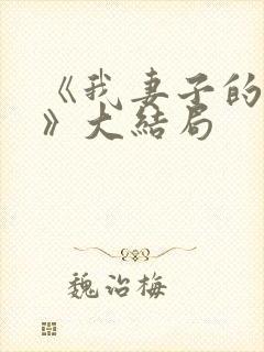 《我妻子的一切》大结局