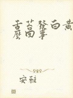 舌苔发白黄是怎么回事