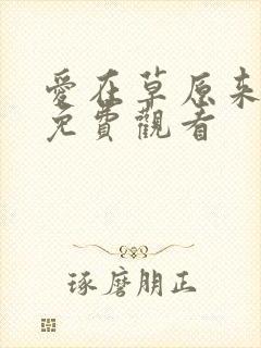 爱在草原来全集免费观看