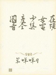 国产少女在线观看全集电视剧我的秘