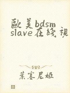 欧美bdsm slave在线视频