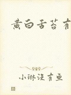 黄白舌苔有齿痕