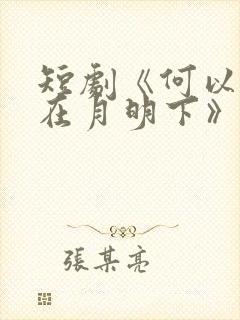 短剧《何以偏爱在月明下》免费播放