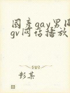 国产gay男同gv网站播放免费