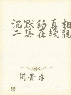 沉默的真相第十二集在线观看