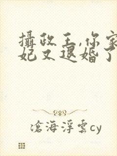 摄政王,你家王妃又退婚了