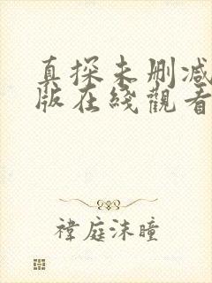 真探未删减完整版在线观看