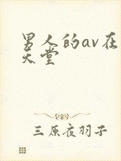 男人的av在线天堂封面